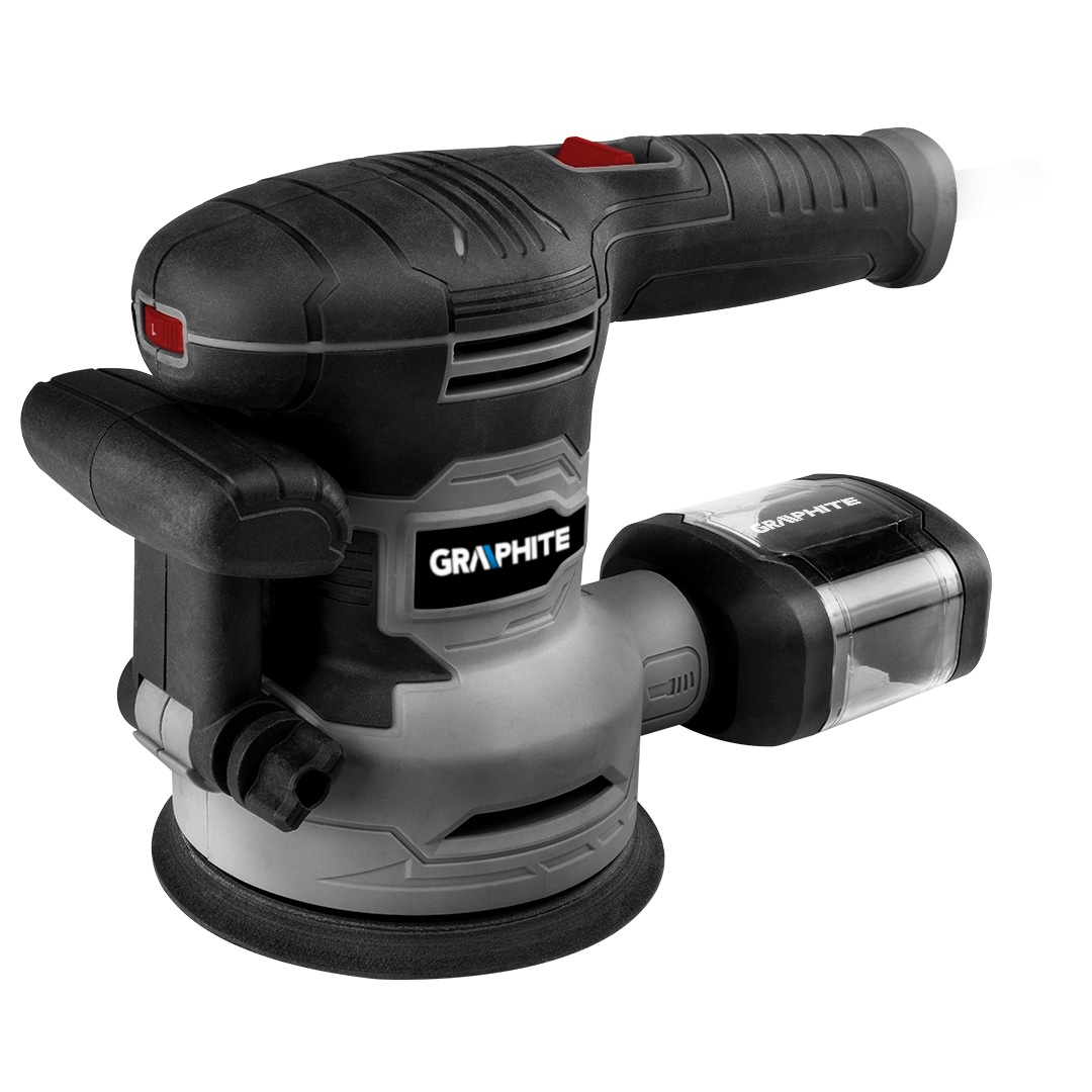 Шліфувальна вібраційна ексцентрикова машинка GRAPHITE 450 Вт (59G349)